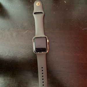 Series 1 42mm gold Apple Watch